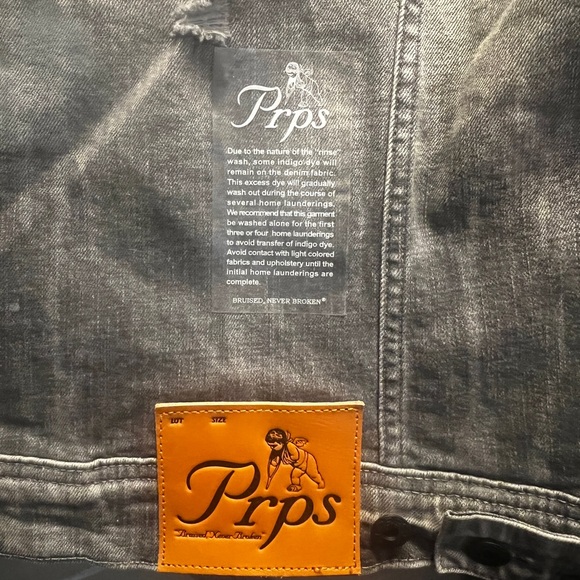 PRPS men’s denim jacket - Picture 4 of 4
